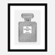 Chanel No5 Diamond Encrusted Perfume Bottle Art Print Chanel No5 Diamond Encrusted Perfume Bottle Art Print