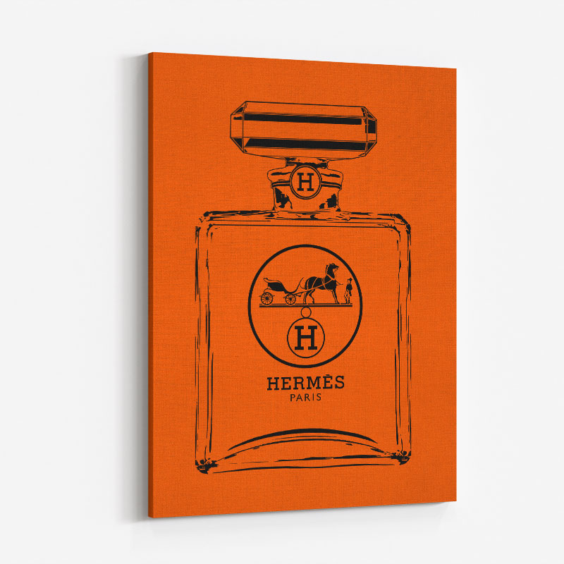 Hermes Perfume Bottle Art Print Hermes Perfume Bottle Art Print
