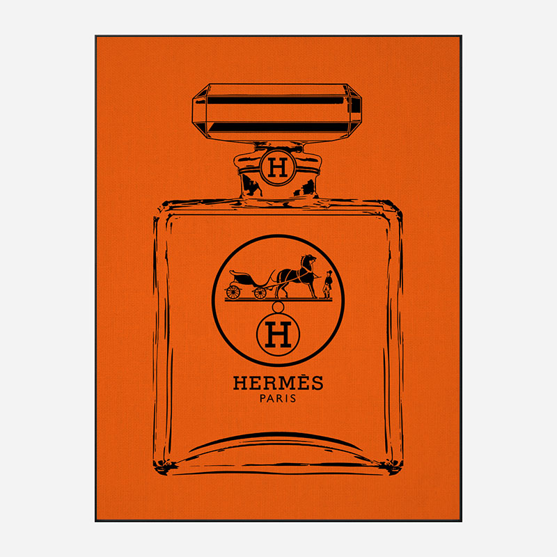 Hermes Perfume Bottle Art Print