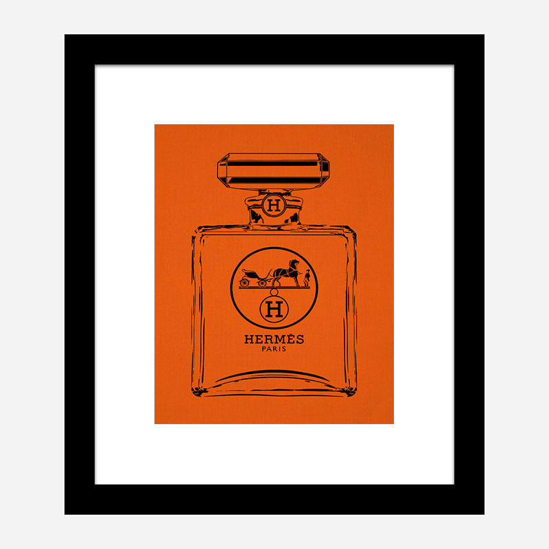 Hermes Perfume Bottle Art Print Hermes Perfume Bottle Art Print