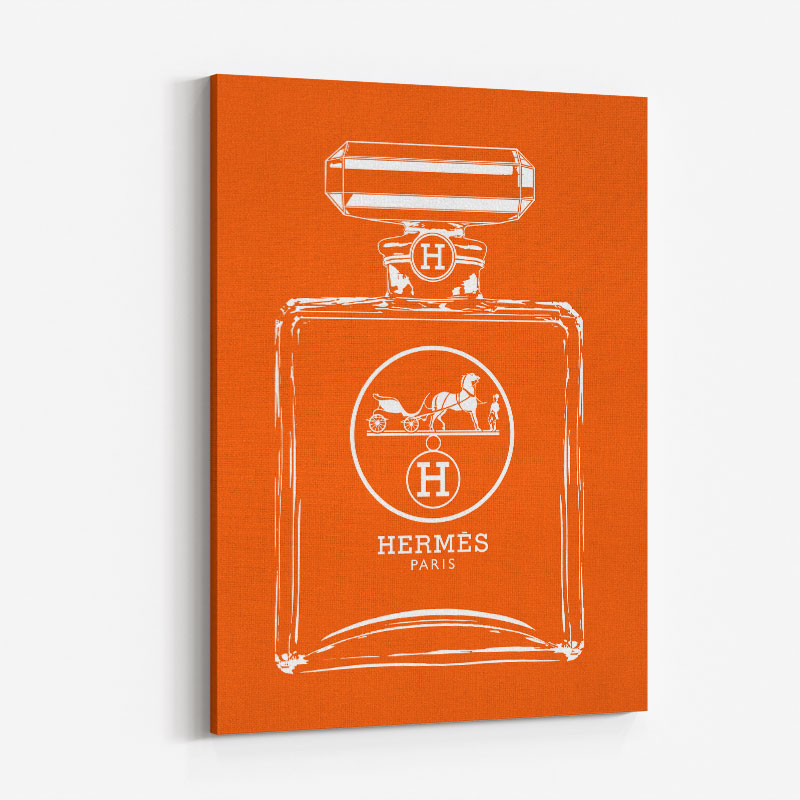 Hermes Perfume Bottle Art Print Hermes Perfume Bottle Art Print