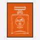 Hermes Perfume Bottle Art Print Hermes Perfume Bottle Art Print