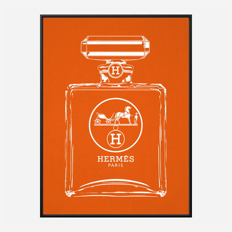 Hermes Perfume Bottle Art Print Hermes Perfume Bottle Art Print