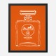 Hermes Perfume Bottle Art Print Hermes Perfume Bottle Art Print