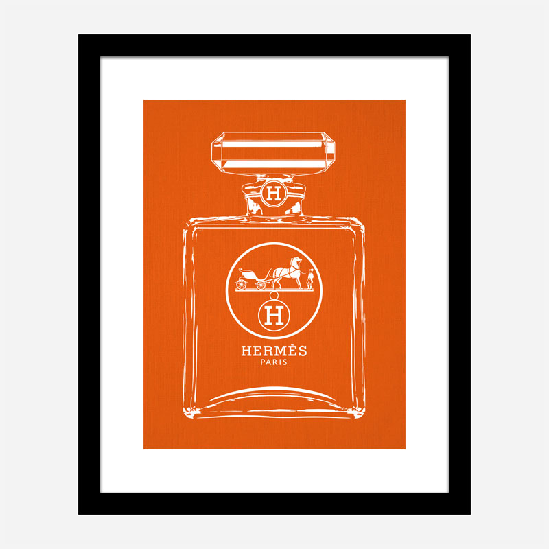 Hermes Perfume Bottle Art Print Hermes Perfume Bottle Art Print