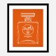 Hermes Perfume Bottle Art Print Hermes Perfume Bottle Art Print