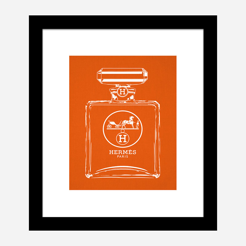 Hermes Perfume Bottle Art Print Hermes Perfume Bottle Art Print