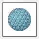 Diamond Ball Blue Art Print Diamond Ball Blue Art Print