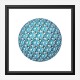 Diamond Ball Blue Art Print Diamond Ball Blue Art Print