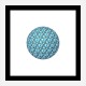 Diamond Ball Blue Art Print Diamond Ball Blue Art Print