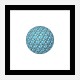 Diamond Ball Blue Art Print Diamond Ball Blue Art Print