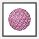 Diamond Ball Pink Art Print Diamond Ball Pink Art Print