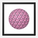 Diamond Ball Pink Art Print Diamond Ball Pink Art Print