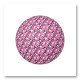 Diamond Ball Pink Art Print Diamond Ball Pink Art Print