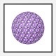 Diamond Ball Purple Art Print Diamond Ball Purple Art Print