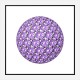 Diamond Ball Purple Art Print Diamond Ball Purple Art Print