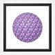 Diamond Ball Purple Art Print Diamond Ball Purple Art Print
