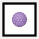 Diamond Ball Purple Art Print Diamond Ball Purple Art Print