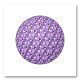 Diamond Ball Purple Art Print Diamond Ball Purple Art Print