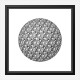 Diamond Ball Silver Art Print Diamond Ball Silver Art Print
