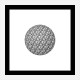 Diamond Ball Silver Art Print Diamond Ball Silver Art Print