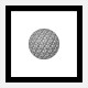 Diamond Ball Silver Art Print Diamond Ball Silver Art Print