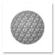 Diamond Ball Silver Art Print Diamond Ball Silver Art Print
