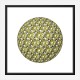 Diamond Ball Yellow Art Print Diamond Ball Yellow Art Print
