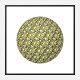 Diamond Ball Yellow Art Print Diamond Ball Yellow Art Print