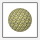 Diamond Ball Yellow Art Print Diamond Ball Yellow Art Print