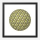 Diamond Ball Yellow Art Print Diamond Ball Yellow Art Print