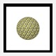 Diamond Ball Yellow Art Print Diamond Ball Yellow Art Print