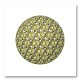 Diamond Ball Yellow Art Print Diamond Ball Yellow Art Print