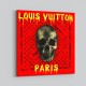 LV Skull Art Print LV Skull Art Print