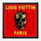 LV Skull Art Print LV Skull Art Print