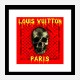 LV Skull Art Print LV Skull Art Print