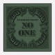 In God We Trust No One - Green Art Print In God We Trust No One - Green Art Print