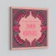 In God We Trust No One - Pink Art Print In God We Trust No One - Pink Art Print