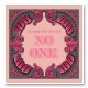 In God We Trust No One - Pink Art Print In God We Trust No One - Pink Art Print