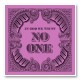 In God We Trust No One - Purple Art Print In God We Trust No One - Purple Art Print