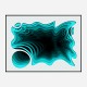 Aqua Abstract Art Print Aqua Abstract Art Print