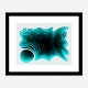 Aqua Abstract Art Print Aqua Abstract Art Print