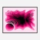 Hotpink Abstract Art Print Hotpink Abstract Art Print