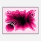 Hotpink Abstract Art Print Hotpink Abstract Art Print