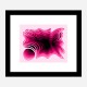 Hotpink Abstract Art Print Hotpink Abstract Art Print