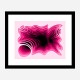 Hotpink Abstract Art Print Hotpink Abstract Art Print