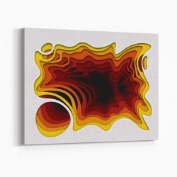 Solar Flair Abstract Art Print
