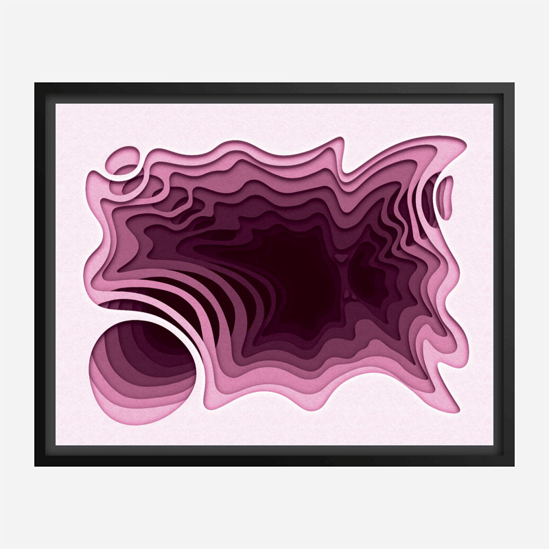 Abstract Rose Art Print Abstract Rose Art Print