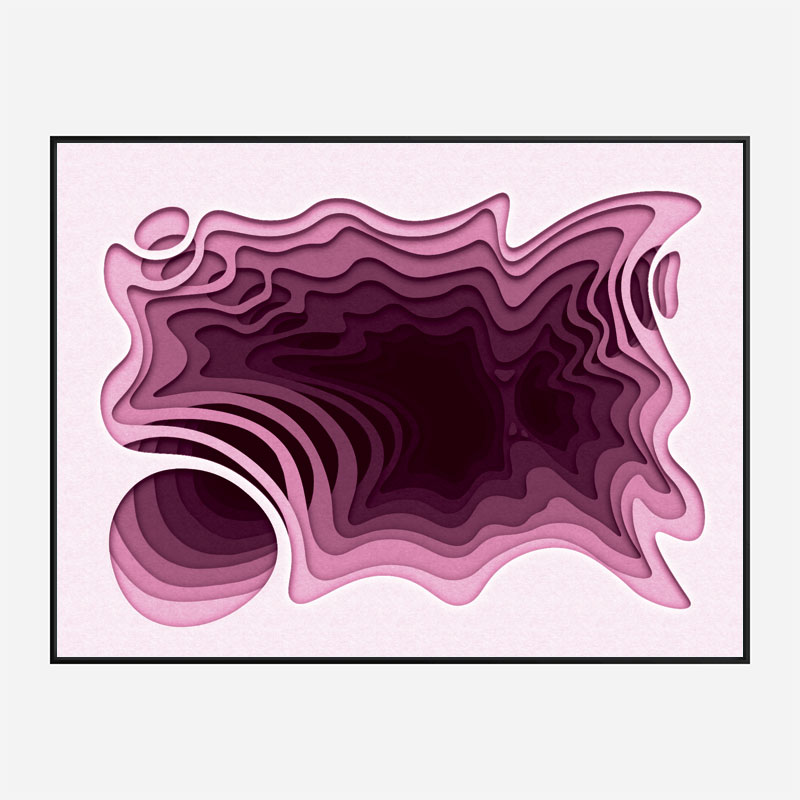 Abstract Rose Art Print Abstract Rose Art Print