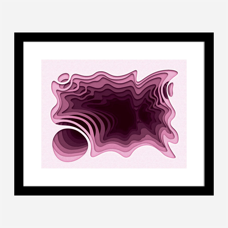 Abstract Rose Art Print Abstract Rose Art Print